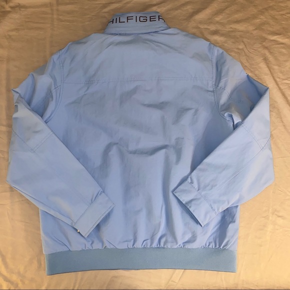 BRAND NEW WITH TAGS Tommy Hilfiger Bomber Windbreaker Raincoat Jacket - Picture 11 of 15